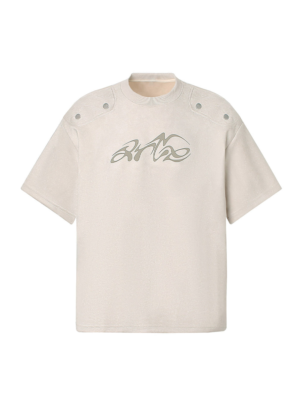PrimeMasc Black Embroidered Logo Short-Sleeve Shirt – Casual Cotton Button-Down for Men and Women