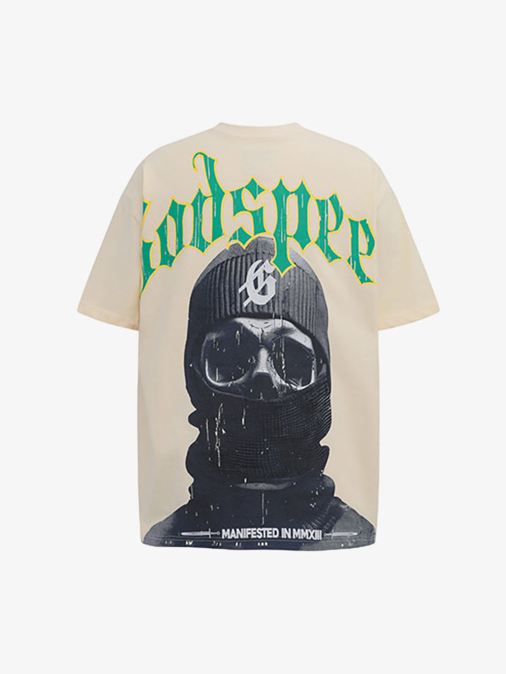 PrimeMasc Graphic Skull T-Shirt for Men – Casual Cotton Streetwear Tee for Spring and Summer