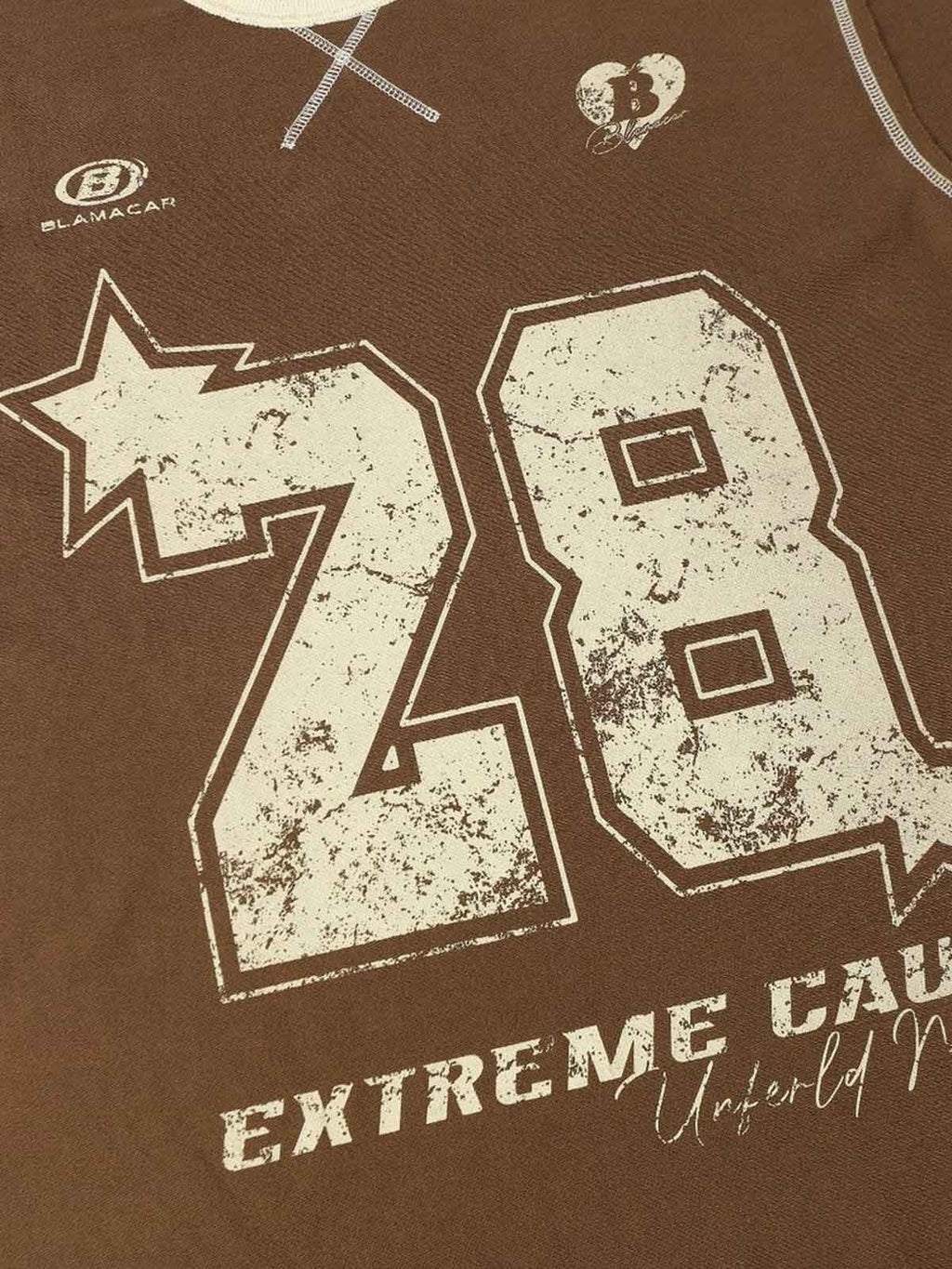 PrimeMasc Distressed Graphic T-Shirt for Men – Casual and Sporty Streetwear Tee for Spring and Summer